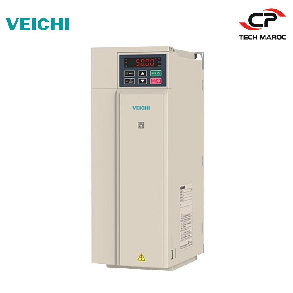 Variateur solaire VEICHI Triphasé 220V 2.2KW | CP TECH MAROC